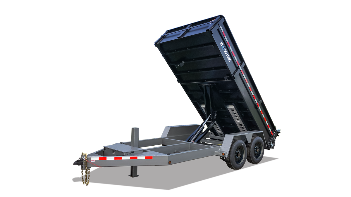 DLP17 - 17k Tandem Axle Low Profile Dump - BWise Trailers