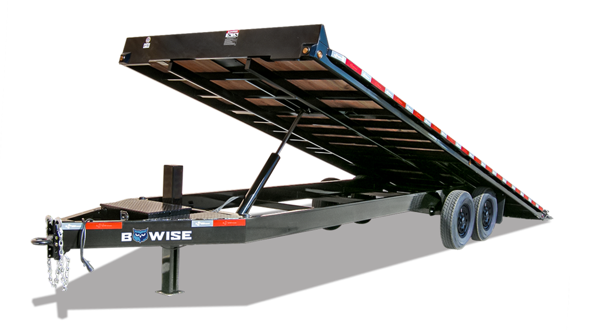 THD15 – 15.4k Deckover Hydraulic Tilt Trailer