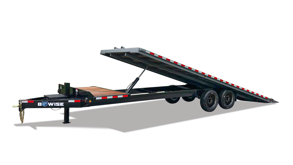 THDS17 – 17.6k Deckover Hydraulic Split Tilt Trailer