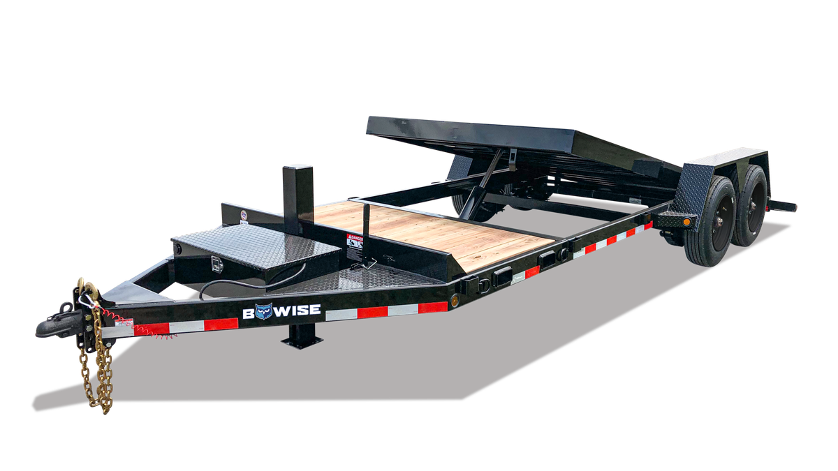 THS17 – 17.6k Split Deck Hydraulic Tilt Trailer