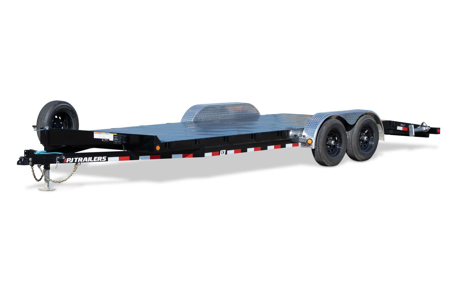 Steel Deck Car Hauler Ch Pj Trailers 5456