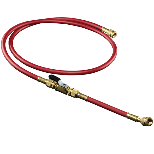 Ball Valve - Red, 60in Hose