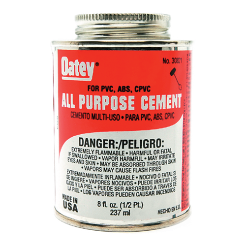 Cement, Oatey (Clr)- 8oz.