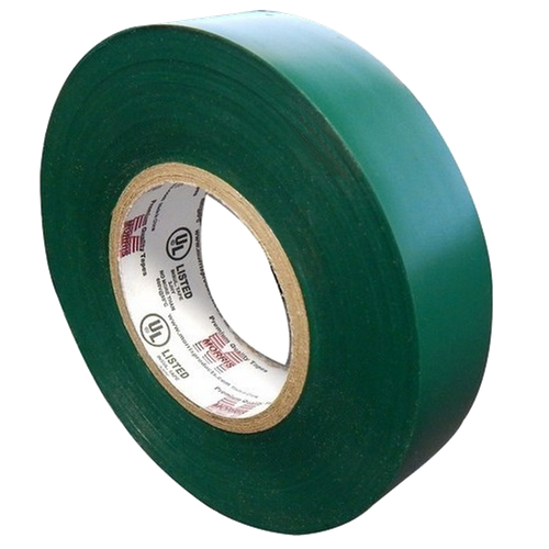 Electr Tape 7MM X 3/4in PVC GN