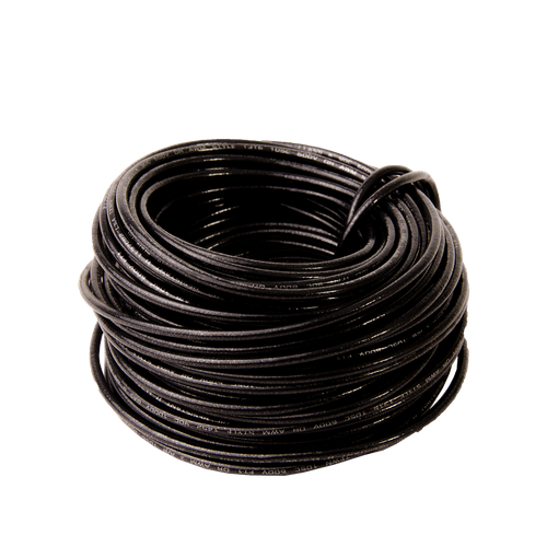 Hook-up Wire 16ga blk. 48 ft