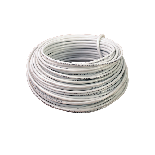 Hook-up Wire 14ga wht. 48 ft