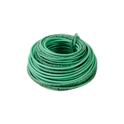 Hook Up Wire, Green 12ga. 48ft