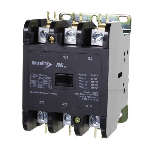 DP Contactor 90A/3P/277V