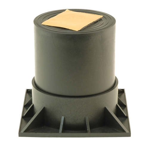 Heat Pump Riser,2Pcs,blk, 3in