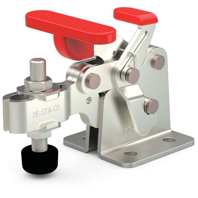 Vertical Hold Down Clamp DE-STA-CO 2027-U Horizontal Handle Hold Down ...