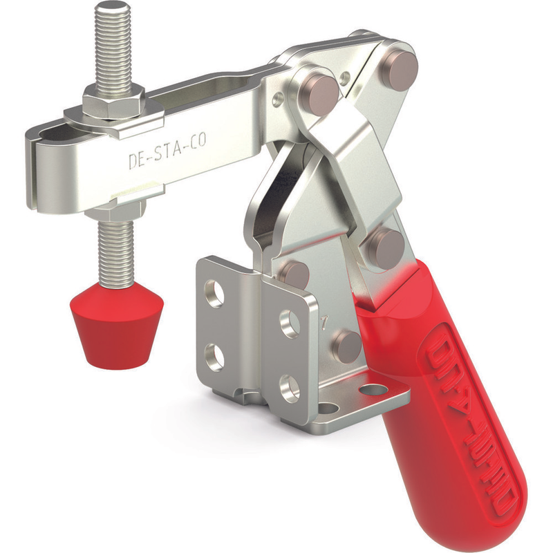 MANUAL, VERTICAL HOLD-DOWN LOCKING CLAMPS w/ DUAL MOUNTING - DESTACO