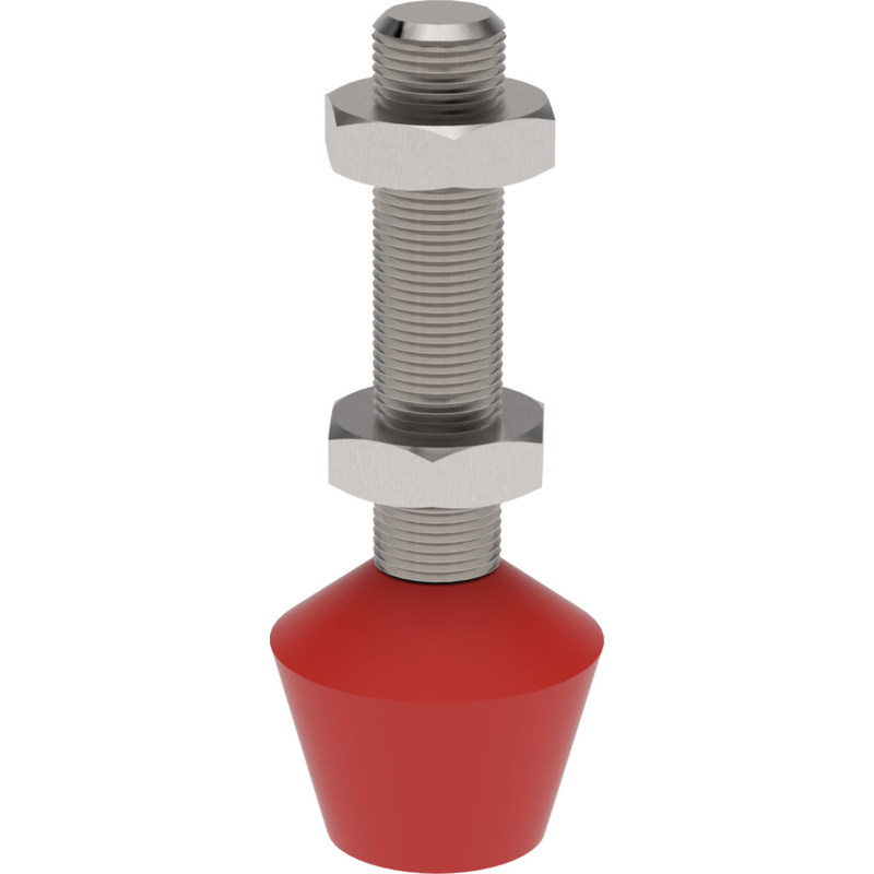 202208-M : Flat-Tip Bonded Neoprene Spindle Accessory - DESTACO