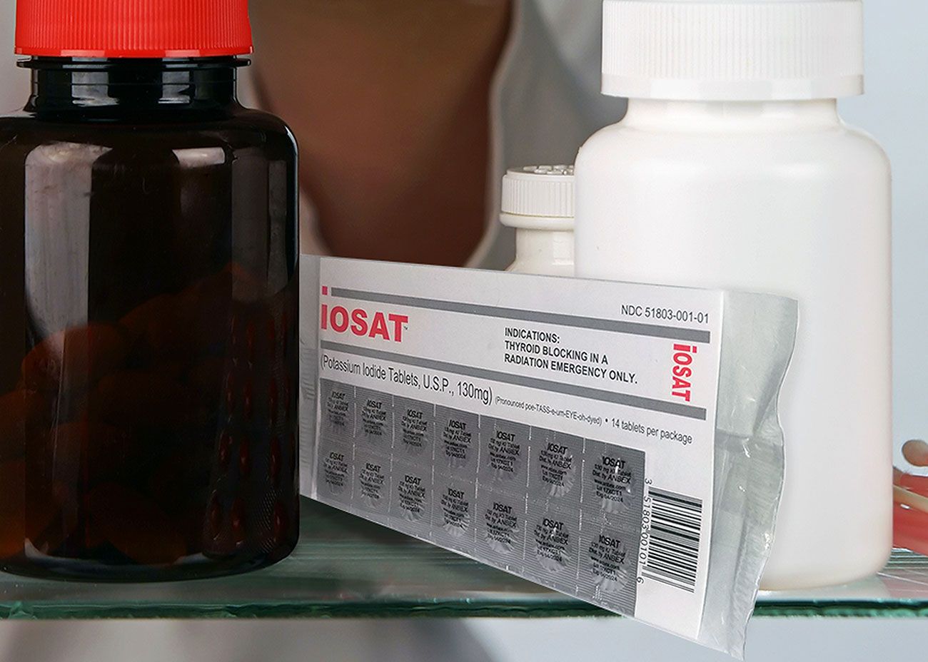 Potassium Iodide Radiation-Blocking Tablets - 14-Days