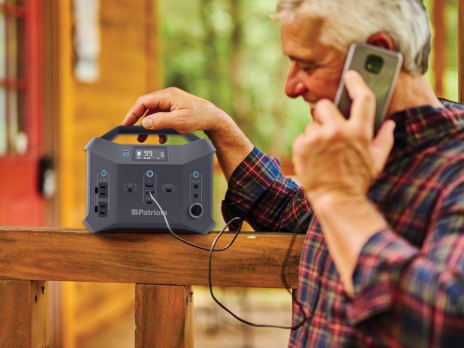 UltraCharge Patriot Power Generator 2000X + Sidekick Package