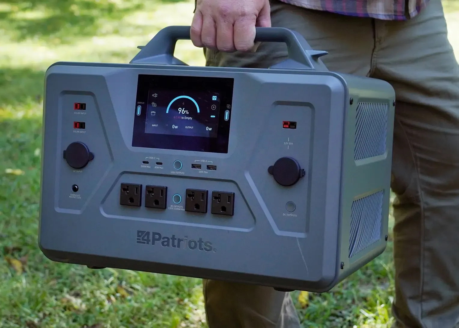 The image features a skillet of America's Finest Mac & Cheese. In the background is a casual table setting. More than 1 serving pictured.