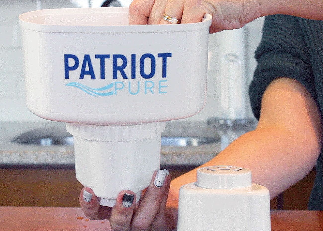 Patriot Pure Water Filter Pitcher