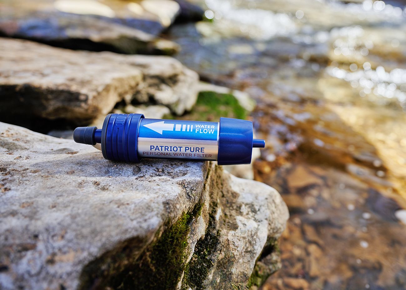 Patriot Pure Personal Water Filter Straw
