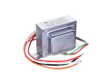 Packard Transformer. 120/208/240 Primary Voltage. 24 Secondary Voltage. 40 Output VA. Multi-Mount. Wire Leads. Made in China.
