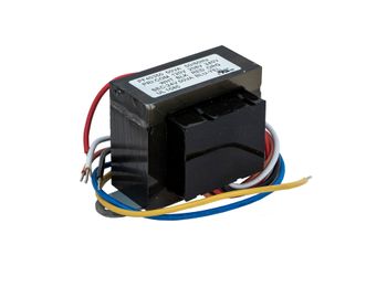 Primary 115/208/240 Volts, Secondary 24Volts, Wire Lead Connections. 50 Output VA. 50/60Hz. Made in China.
