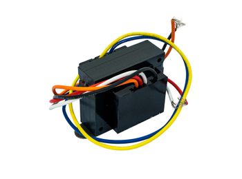 Titan HD Class II Foot Mount Transformer, 50/60 Hz. 120/208/240 Primary Volts. 40 Output VA. 24 Secondary Volts. Foot Mounting. Wire Leads. Made in the USA.
