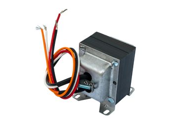 50VA,Primary 120/208/240 Volts, Secondary 24 Volts, Leads on the Primary &amp; Terminals on the Secondary, Made in USA. 50/60Hz. Multi-Mount.
