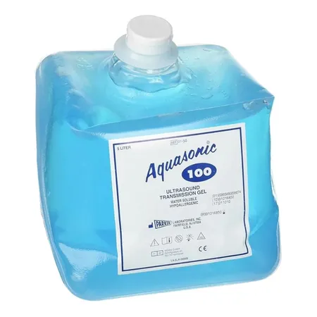 Ultrasound Gel Aquasonic 100 N/S Refillable 5 Lt, Ea