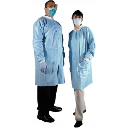 Lab Gown, Sky Blue, 50/Cs
