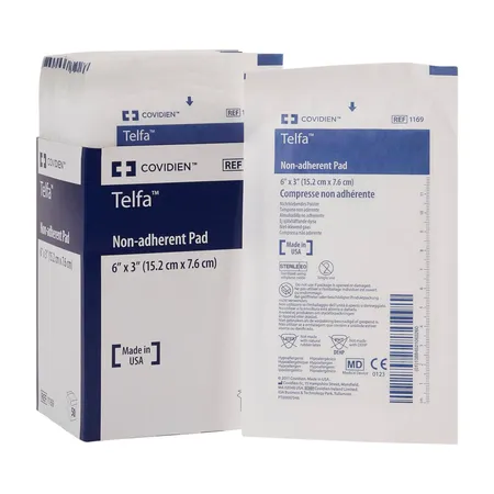 Dressing Telfa Non-Adherent Sterile 6" x 3" 1's, 50/Bx