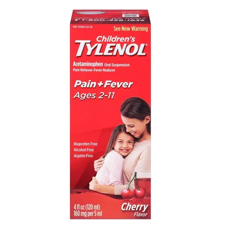 Tylenol Child Cherry Blast 4 oz, Ea