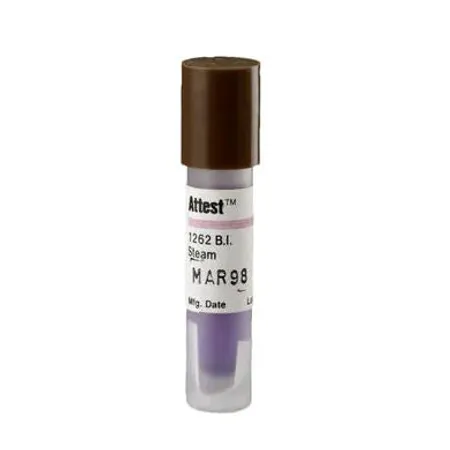 Biological Indicator Attest for Steam Sterilization, 25/Box
