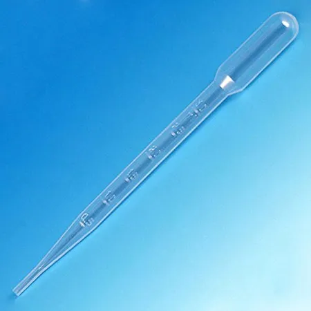 Transfer Pipet 7mL Grad 3mL Large Bulb 155 mm, 500/Box