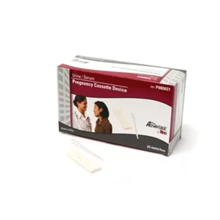 Pregnancy Cassette Test, Urine/ Serum, 25/Box