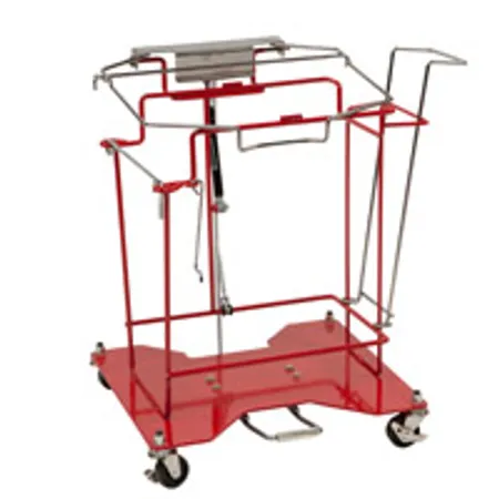 Cart for Hinged Lid Sharps Containers 8 Gal, 1/Cs
