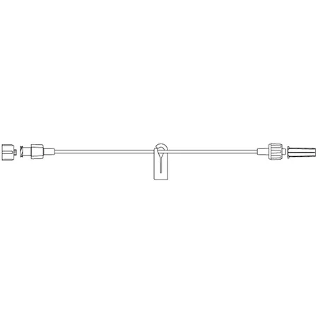 Extension Set 6" Small Bore Male LL, 50/Cs