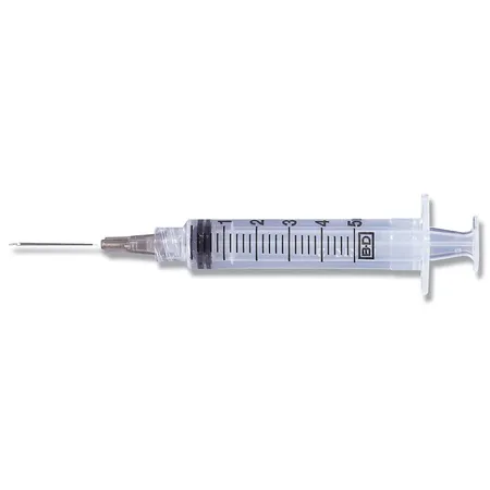 Syringe 5 mL 20G x 1½", 100/Bx