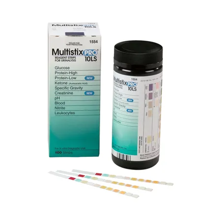 Reagent Strips Multistix Pro 10LS, 100/Bx