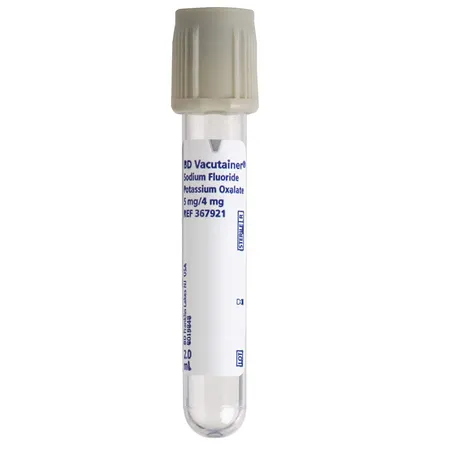 VACUTAINER® Plus, Gray, 13 x 75mm, 2.0mL, 100 x 10/Cs