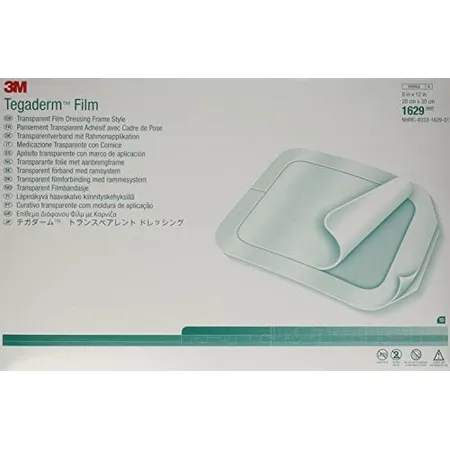 Dressing Tegaderm Transparent 8" x 12" Frame Style, 10/Bx
