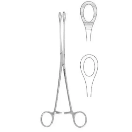 Meisterhand Sponge Forceps, Foerster 9-1/2"  Straight, Serr