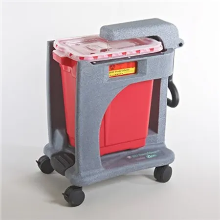 Basic 9 Gallon Recykleen Foot Operated Trolley