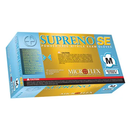 Supreno SE PF Nitrile Exam Gloves, Box/100