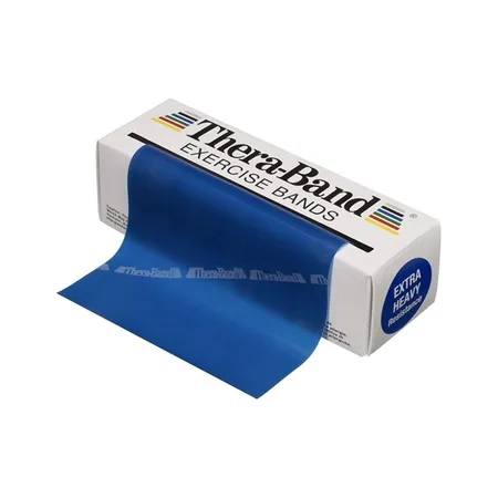 Resistance Band Extra Heavy 6 yds Blue w/Dispenser, Ea