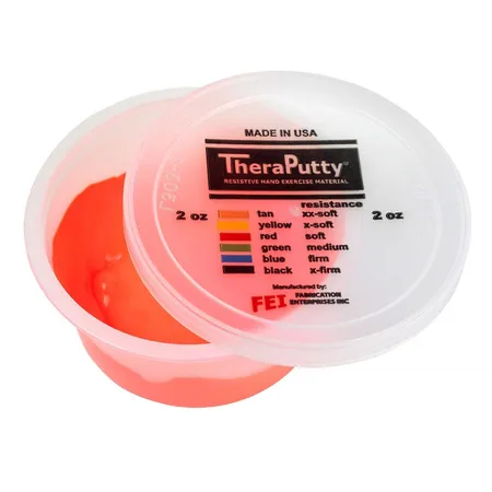 Theraputty, Red (soft), 2 oz, Ea