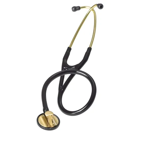 Stethoscope Master Cardiology Black Brass-Finish, Ea