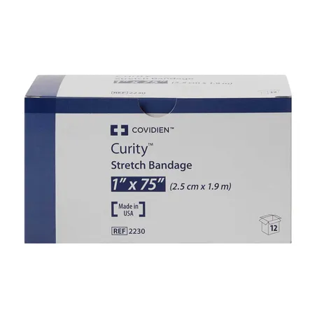 Conforming Stretch Bandages Curity, Sterile, 1" x 75", 12/bx