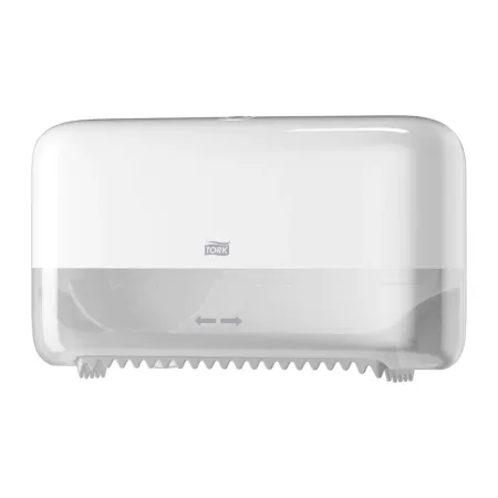 Bath Tissue Dispenser, Coreless, High Capacity, UNV, White, T7, Plastic, 8.2" x 14.2" x 5.1", Ea