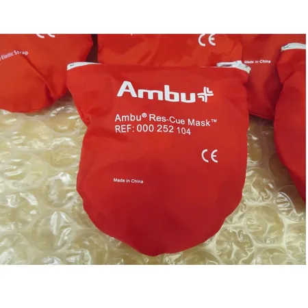 Ambu Res-cue Mask, Soft Case, Red, Basic