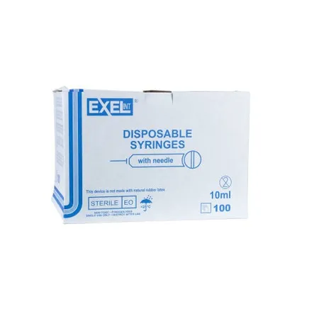 Syringe 10 mL 18G x 1" Luer Lock, 100/Bx