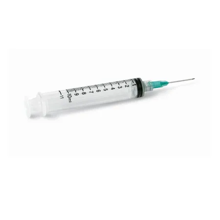 Syringe 10 mL 18G x 1" Luer Lock, 100/Bx