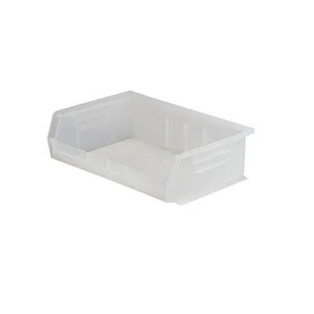 Storage Bin Polymers 5" x 10⅞" x 16½" Semi-Clear, 6/Cs